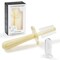 Grabease Baby Toothbrush Double Sided - Training Finger Toothbrush for Toddler Infant, BPA-Free & Phthalate-Free for Baby & Toddler, 1 Pack, Yelow